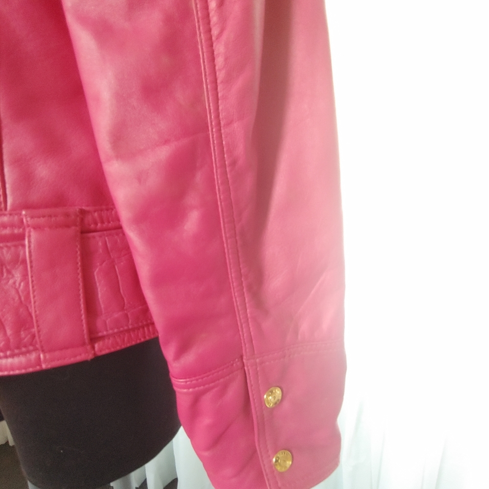 🔥 VINTAGE MAXIMA WILSON THE LEATHER EXPERTS 🔥SIZE L - Picture 6 of 9